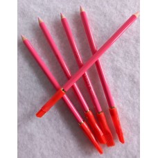 Jelölő ceruza törlővel 17 cm - PINK